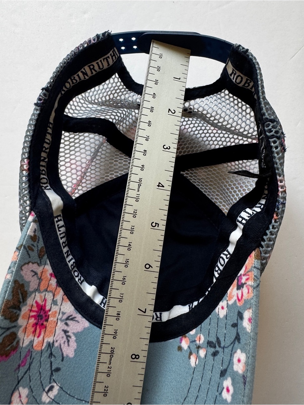 Robin Ruth Baseball Cap HAWAII Mesh Floral Adjustable One Size - Picture 6 of 8